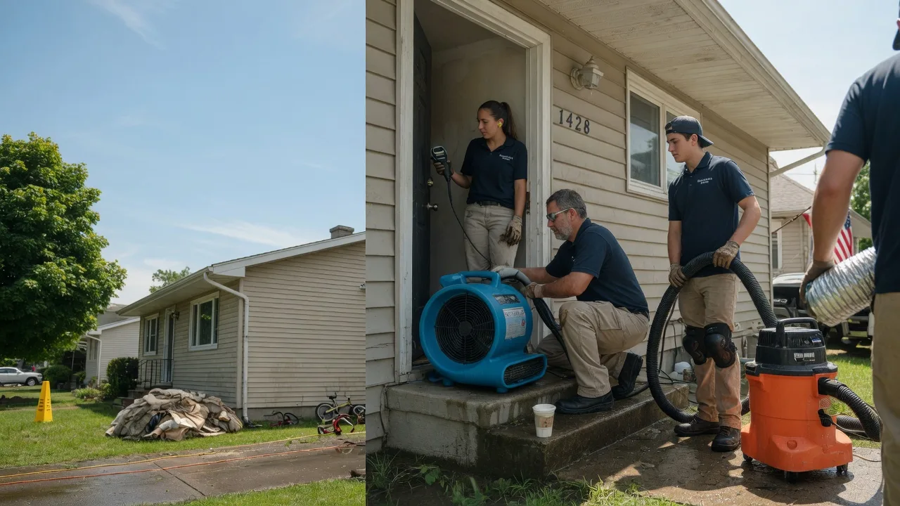 Water Damage Restoration in Embarrass, WI near me